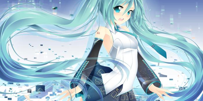 1920x1080 Awesome Hatsune Miku free wallpaper ID:3534 for full hd 1080p computer