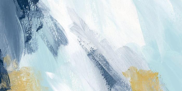 1856x1161 Blue white gld paint brush stroke art desktop wallpaper background