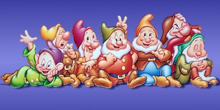 1024x768 The Seven Dwarfs - Snow White and the Seven Dwarfs Wallpaper