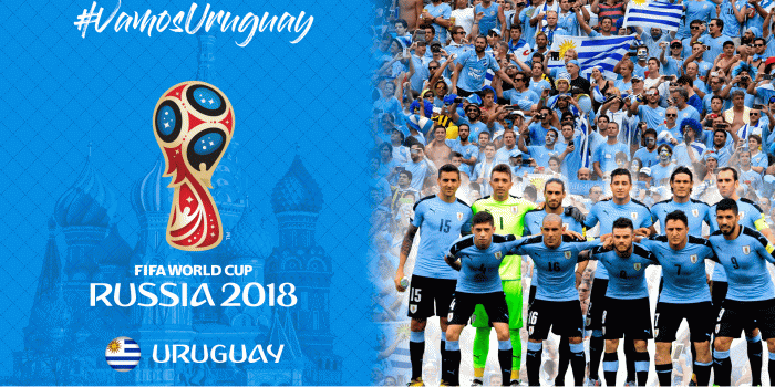 1920x1080 Wallpaper de la selección uruguaya para PC y móviles (Rusia 2018