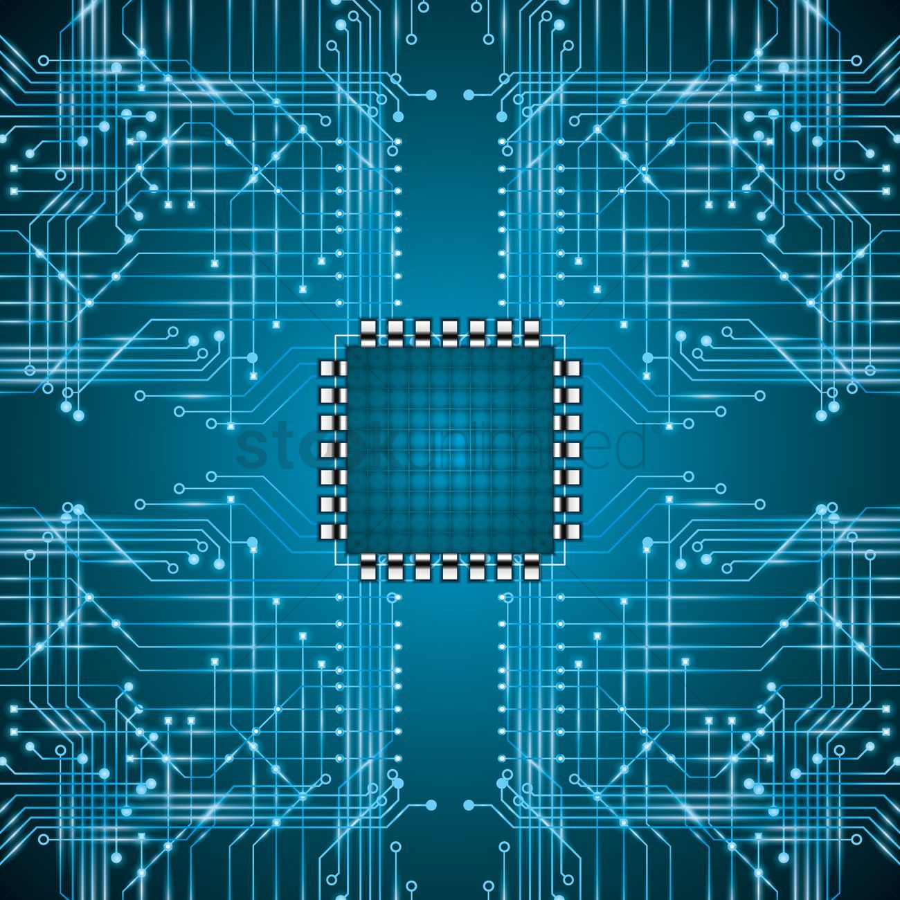 1300x1300 Electronics Circuits Wallpapers