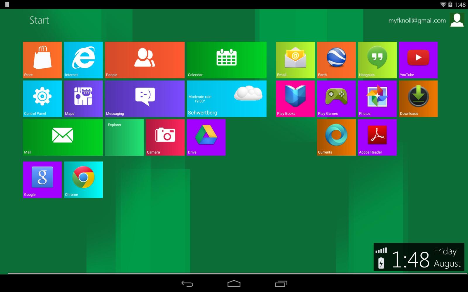 2560x1600 Metro UI Launcher 8.1 for Android - APK Download