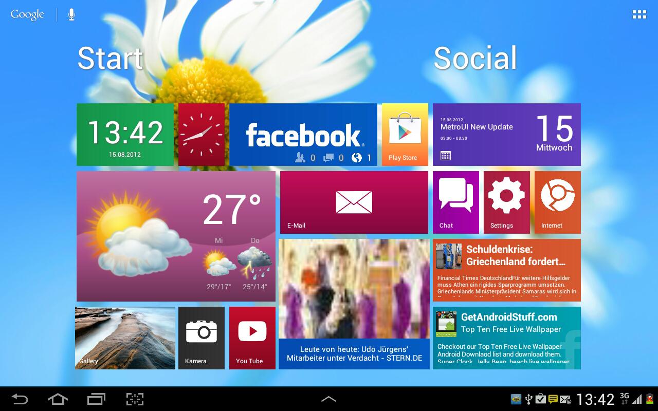 1280x800 Metro Ui HD Widget Tile Win 8 1.40 APK Download - Android