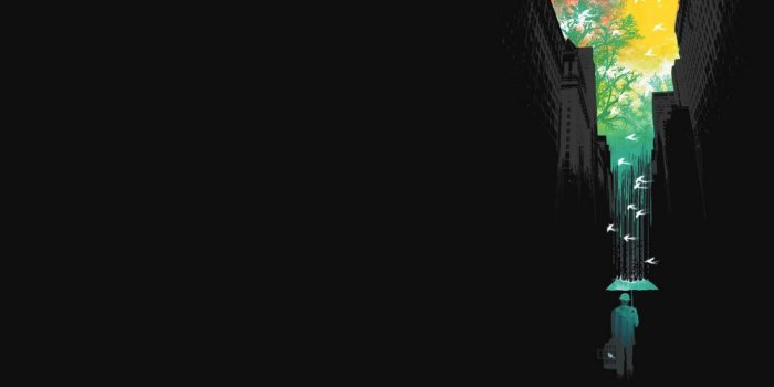 1366x768 Download wallpaper 1366x768 light, umbrella, dark tablet, laptop hd