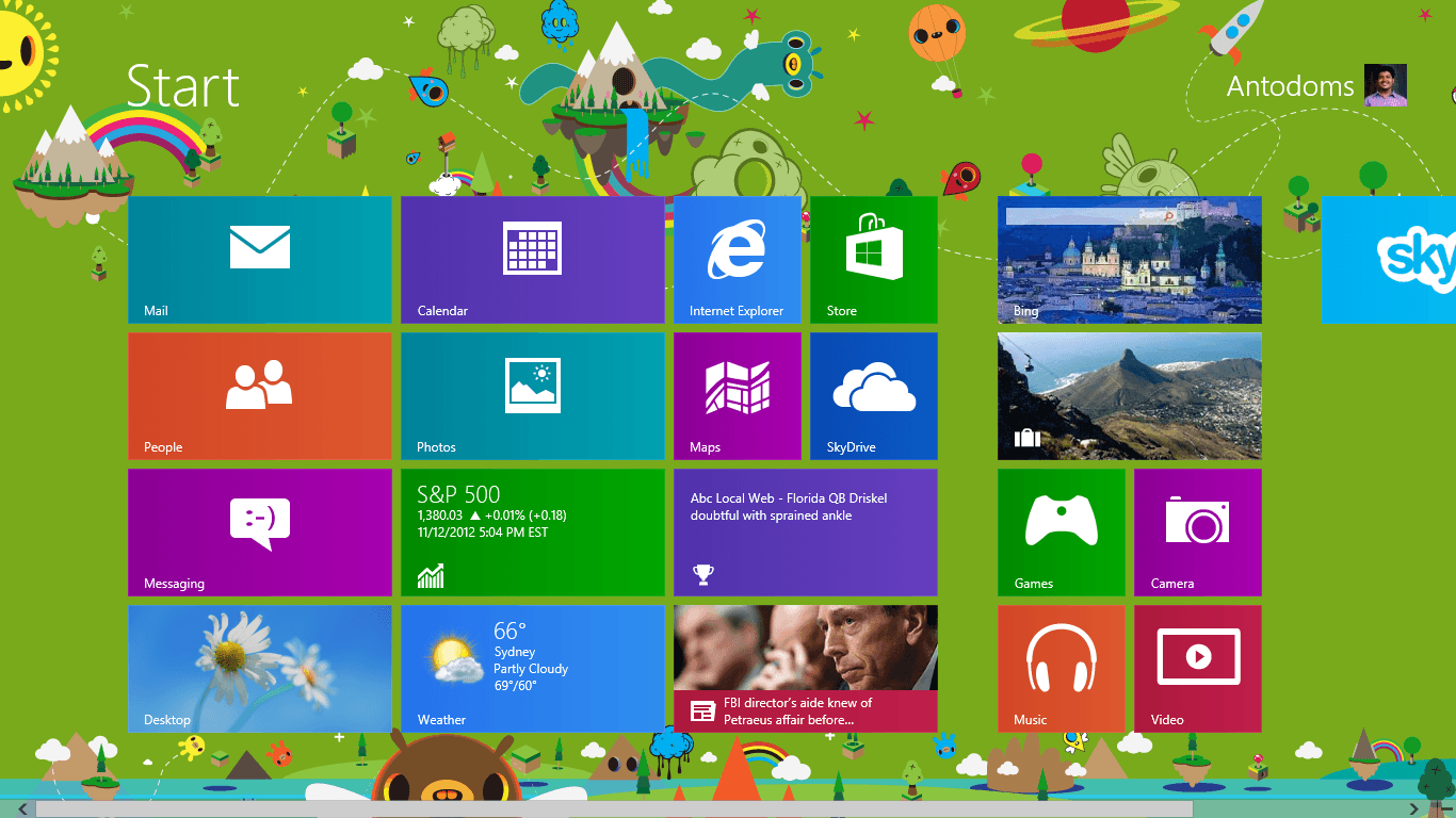 1366x768 Windows 8 Review : A Brand New Start with Metro UI » Techomag