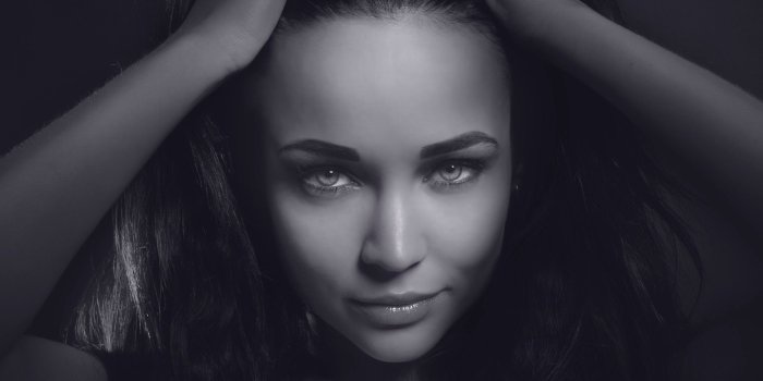 2043x1362 4523417 #women, #model, #smiling, #portrait, #Angelina Petrova