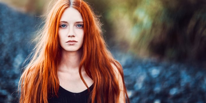 2048x1365 Women Redhead White Tops wallpapers Collection