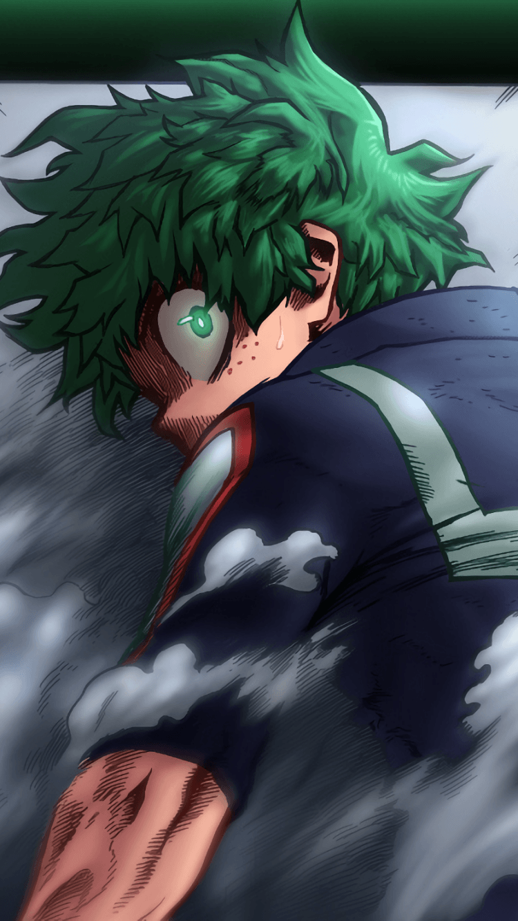 750x1334 Izuku Midoriya Wallpapers
