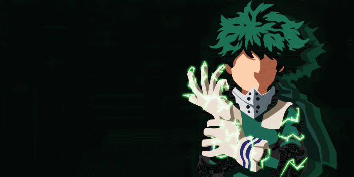 1920x1080 Minimalist Style Deku : BokuNoHeroAcademia
