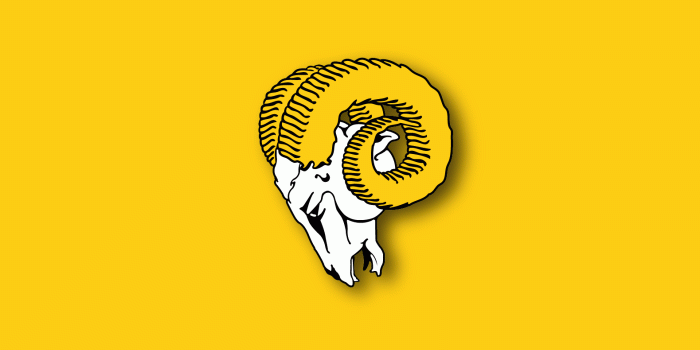 1579x1009 Simple classic Rams wallpaper that I made : r/LosAngelesRams