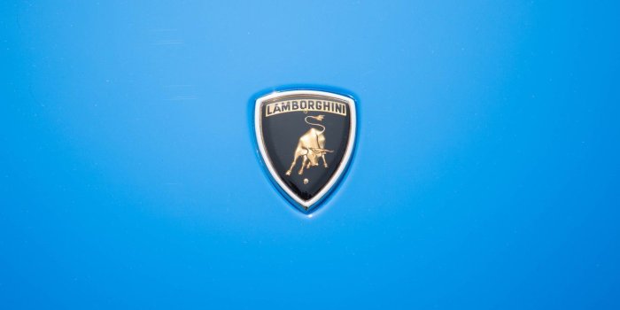 1332x850 Wallpaper Auto, Blue, Lamborghini, Machine, Classic, Logo, Logo, Car