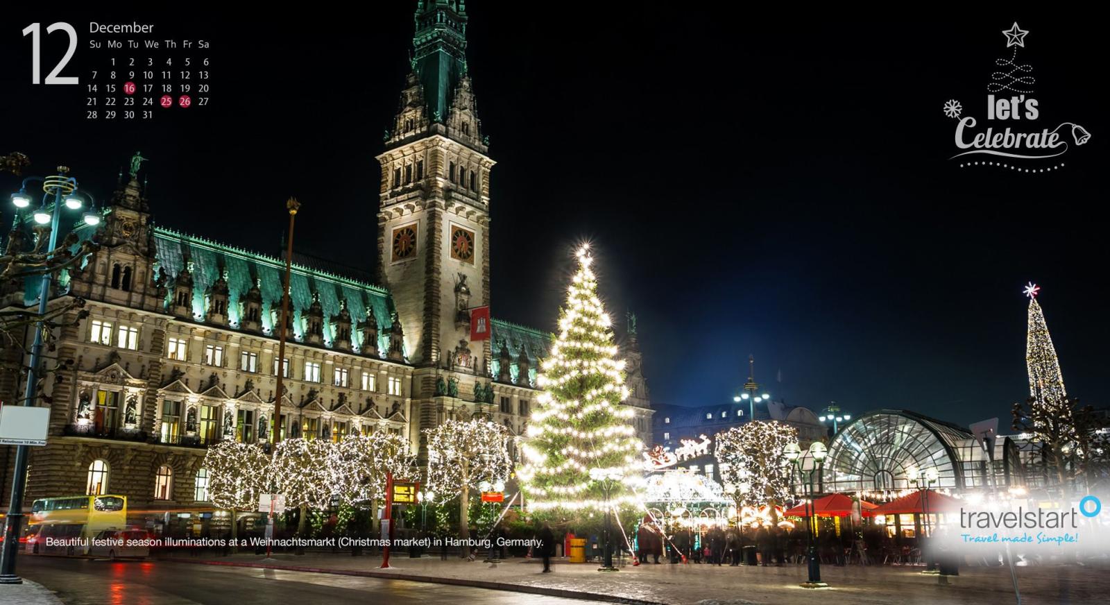 1980x1080 Share In Europe's Christmas Market Culture: Download The December