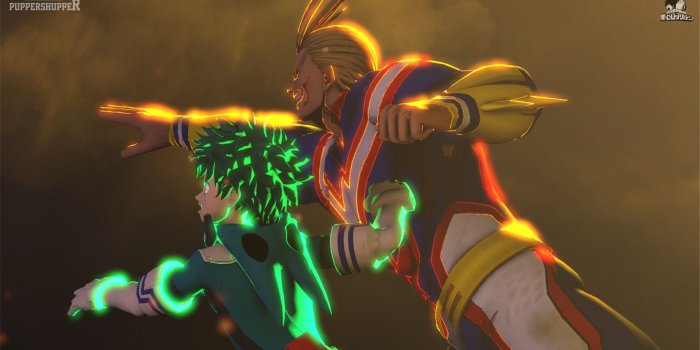 1920x1080 ArtStation - DOUBLE DETROIT SMASH [BNHA], HEM∆NK K∆TY∆L