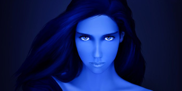 1920x1080 Blue Girl HD Wallpaper | Background Image | 1920x1080 | ID:717130