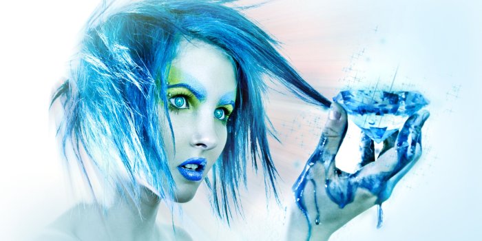 3000x2000 Blue Girl Wallpaper | 3000x2000 | ID:19027