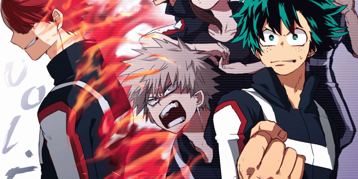 1920x1481 Anime Boku No Hero Academia Katsuki Bakugou Tenya Iida Eijirou