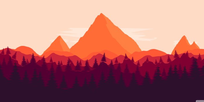 3440x1440 Firewatch inspired ❤ 4K HD Desktop Wallpaper for • Tablet