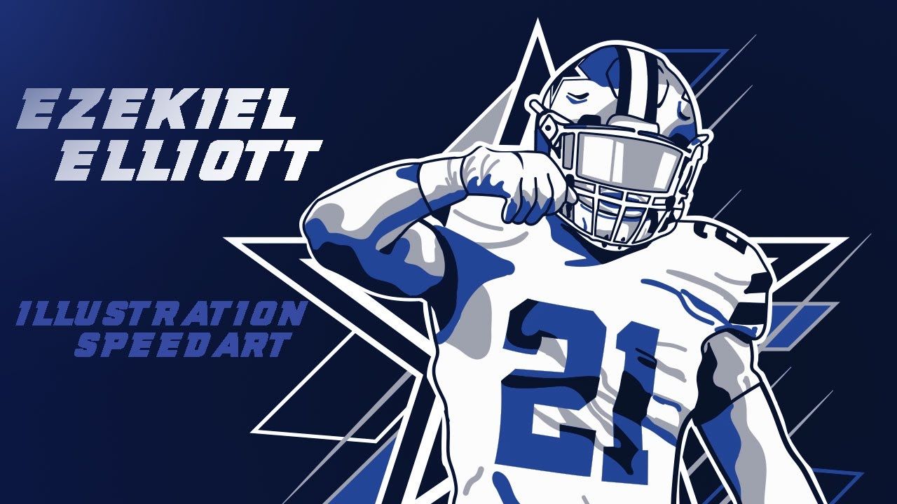 1280x720 100 Ezekiel Elliott Wallpaper Ea Sports Nfl Training - Kick American