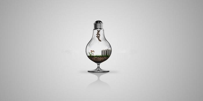 1332x850 Wallpaper Minimalism, Light bulb, Minimalism images for desktop