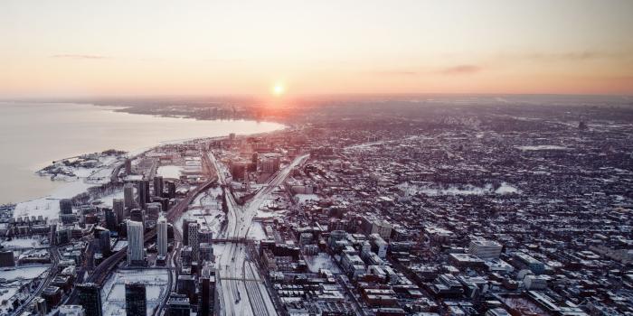3840x2400 Aerial View Of Toronto City ❤ 4K HD Desktop Wallpaper for 4K Ultra