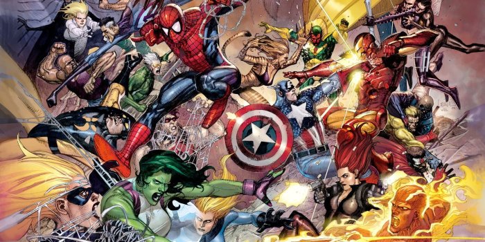 2048x1280 Marvel characters artwork, Marvel Comics HD wallpaper | Wallpaper Flare