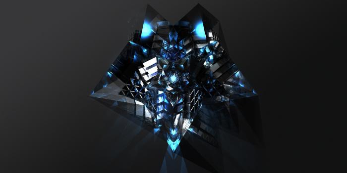 2560x1440 Blue Diamond [2] Wallpaper - Abstract Wallpaper Diamond (#122194