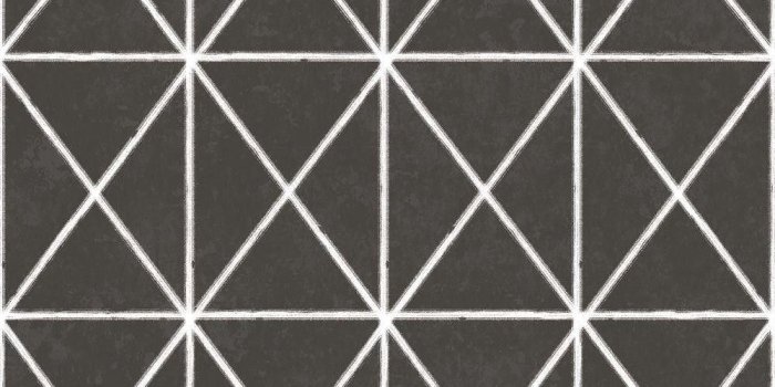 1000x1000 Galerie City Life Tile-patterned Wallpaper - 5659 - Black / White