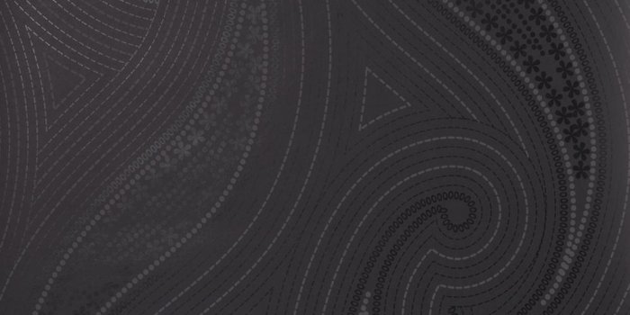 1000x1000 Blendworth Black Wallpaper Roll - Anthology YoYo Patterned Design - BL-1001
