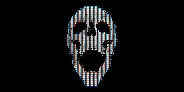 1366x768 PAPERS.co | desktop wallpaper | bc71-digital-skull-dark-black-art