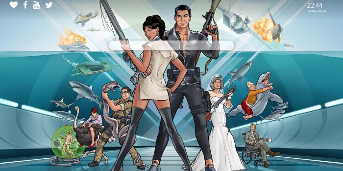 1919x969 Archer Wallpaper New Tab Background - New Tabsy
