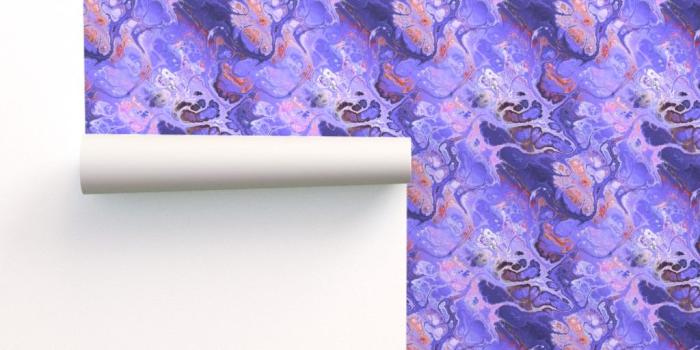 1024x1024 LARGE LIKE A BUTTERFLY MARBLE purple on Isobar by floweryhat