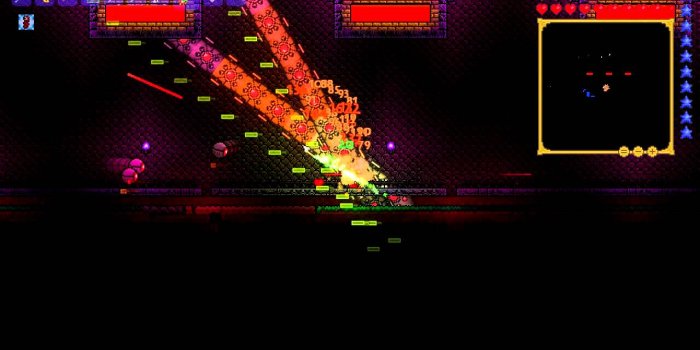 1280x720 Terraria The Destroyer Vs. Terra Blade