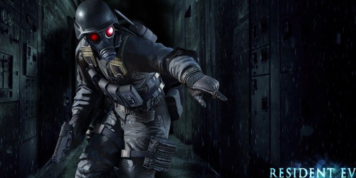 1332x850 Wallpaper gun, pistol, game, soldier, weapon, Resident Evil