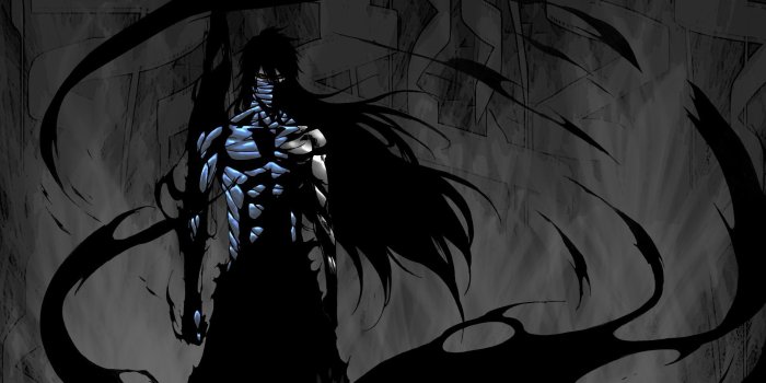 1920x1200 Ichigo Kurosaki Black Bleach Blue Cloud Dark Demon Final | Anime