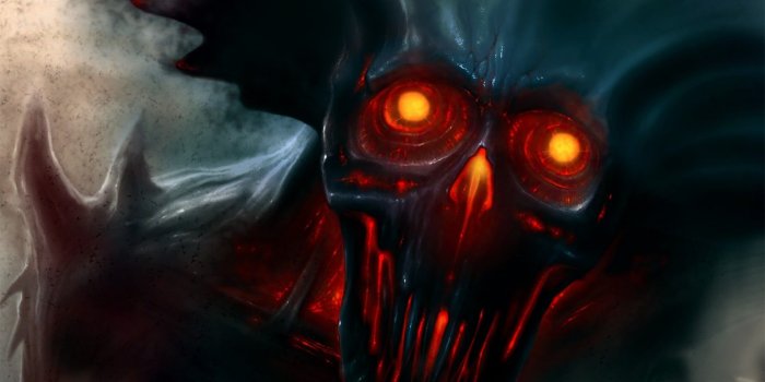 1920x1080 Black and red monster digital wallpaper, creature, demon HD