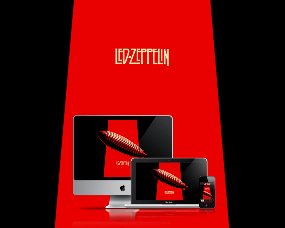 1000x800 Led Zeppelin wallpaper by artlambi