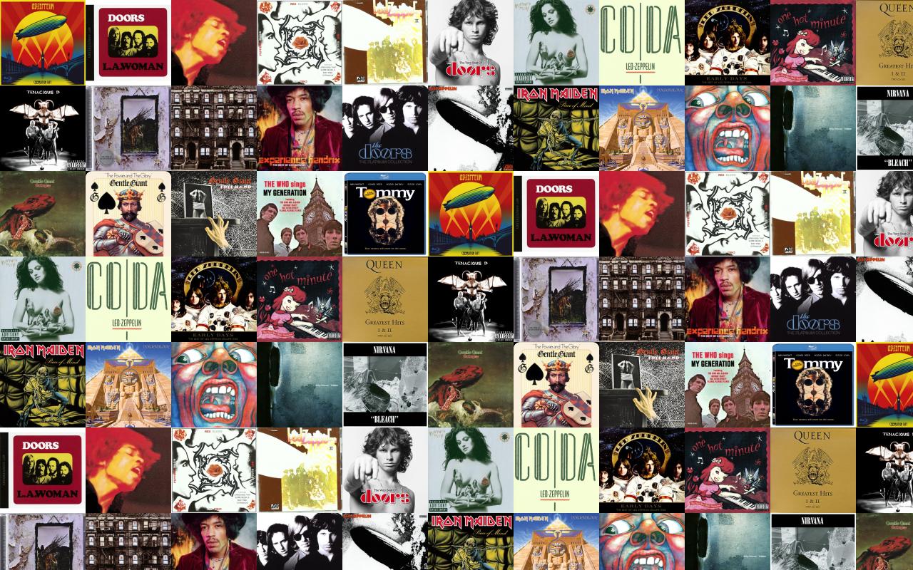 1280x800 Led Zeppelin Led Zeppelin Doors La Woman Jimi Wallpaper « Tiled