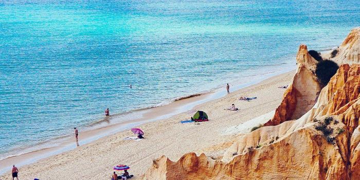 1242x2208 Nature Sea Vacation Beach Rock Summer Blue Android - Nature Hd