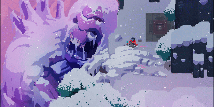 1920x1080 Hyper Light Drifter Old Dead Guy Grabs A Mountain - Hyper Light