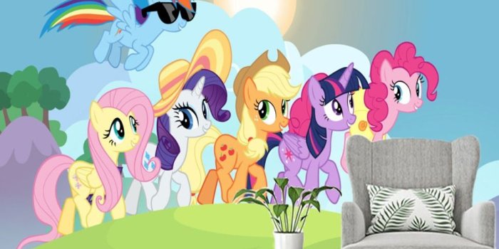 961x826 Bacaz Cute Horse 3D Cartoon Murals Wallpaper for Baby Children Room Sofa  Background 3d Photo Murals 3d Cartoon Wall Paper