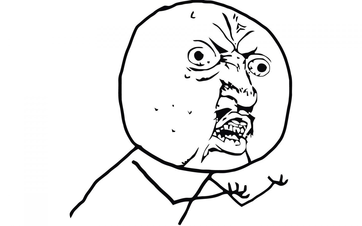 1440x900 funny-meme-face-pictures-white-wallpaper-hd-200905489 | 360Nobs.com