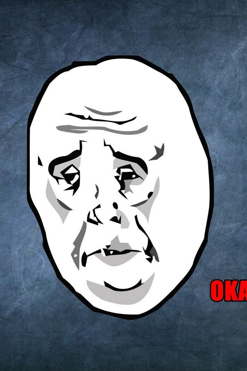 800x1200 Download wallpaper 800x1200 meme, face, harmony, pattern iphone 4s/4