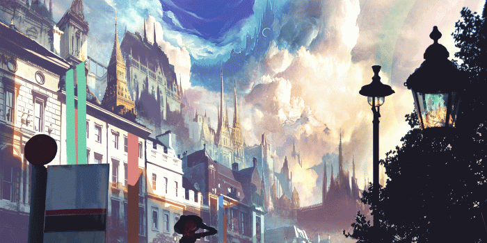 2000x1500 Magical School City HD Wallpaper | Background Image | 2000x1500 | ID