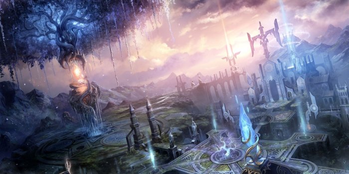 1920x1080 Magical Fantasy City