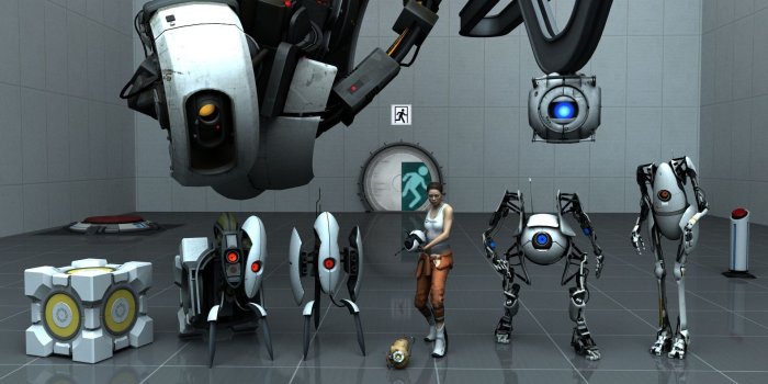 1920x1080 Portal GLaDOS Chell Wheatley HD wallpaper