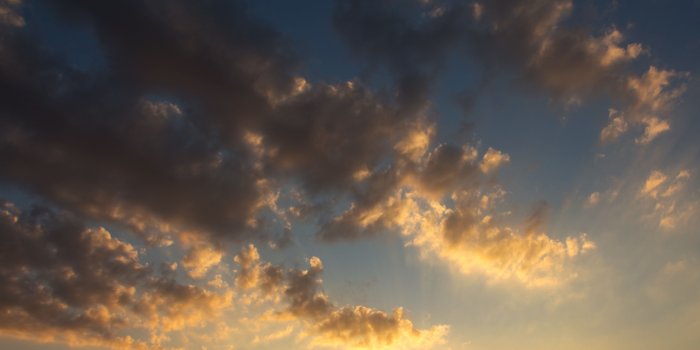 3840x2160 Beautiful clouds in the sunset wallpaper - Nature wallpapers - #50365