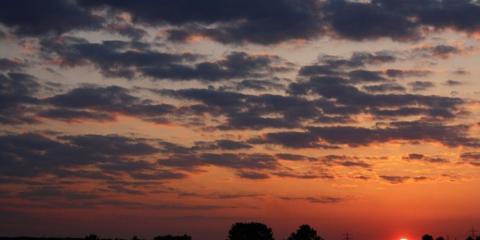 1920x1200 Sunset: Evening Amazing Sun Landscape Sunset Sky Nature Red