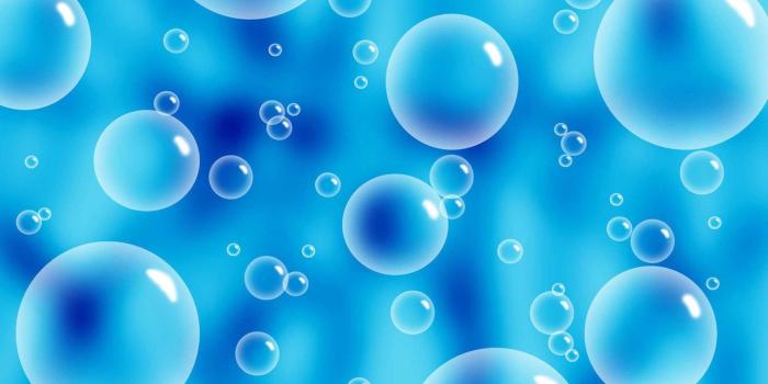 1920x1200 Blue circles bubbles wallpaper
