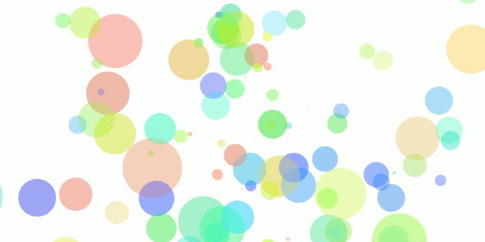 1920x1080 Colorful bubbles floating up