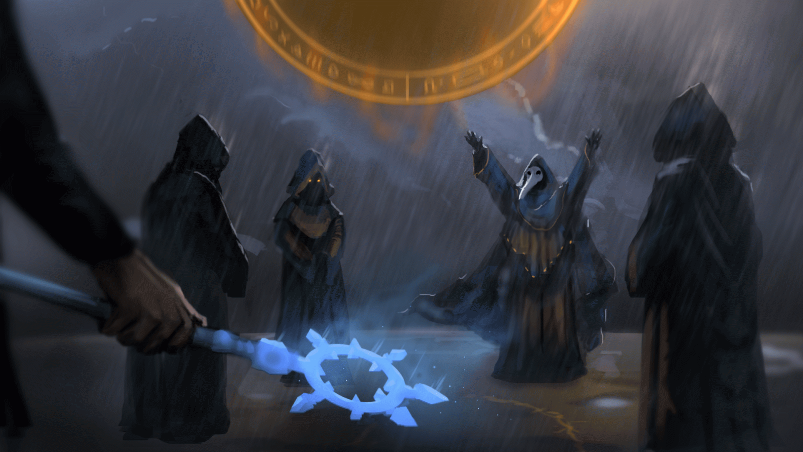 1920x1080 Interrupting the Cultists (Painting) : Terraria